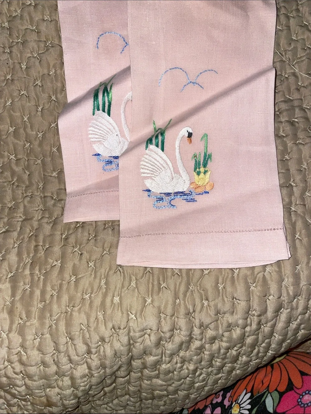 Timeless two of a kind napkins